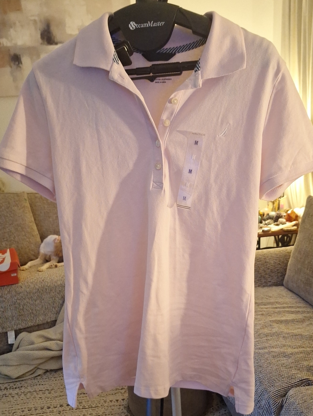Nautica Light Pink Women's Polo Shirt